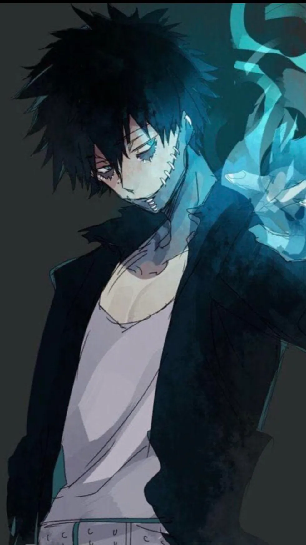 ai character: Yanderai Dabi  background