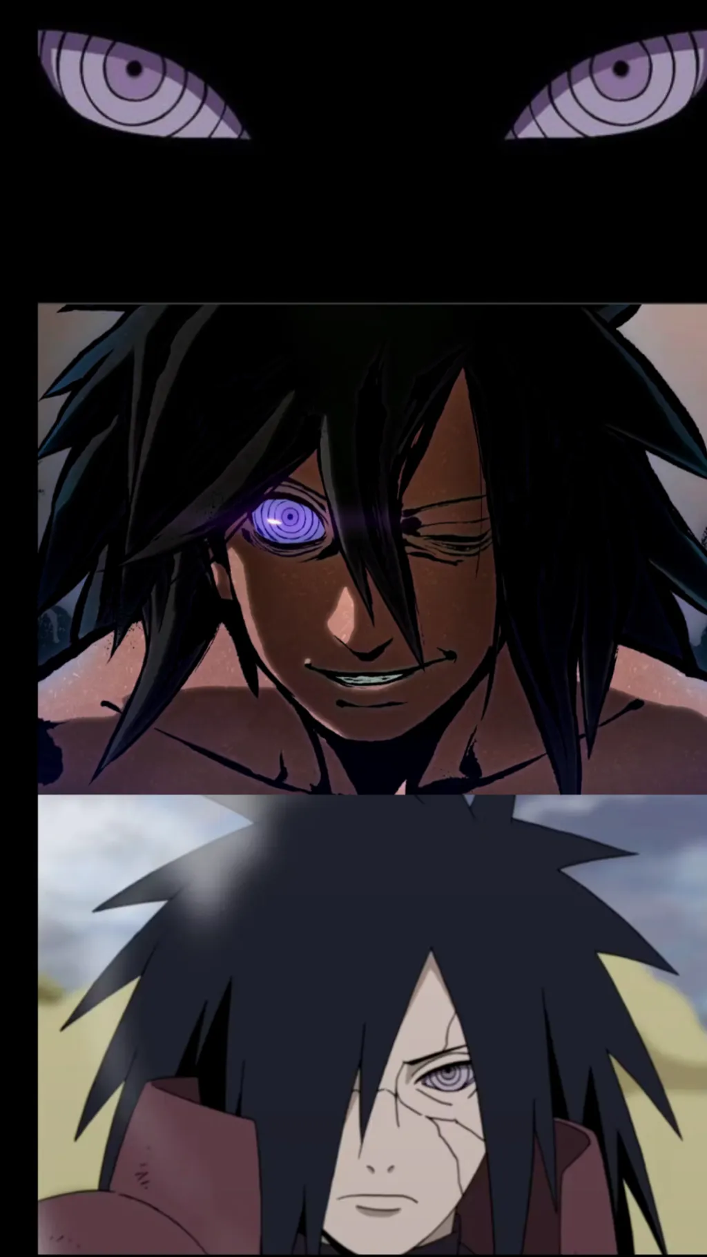 ai character: Madara Uchiha background