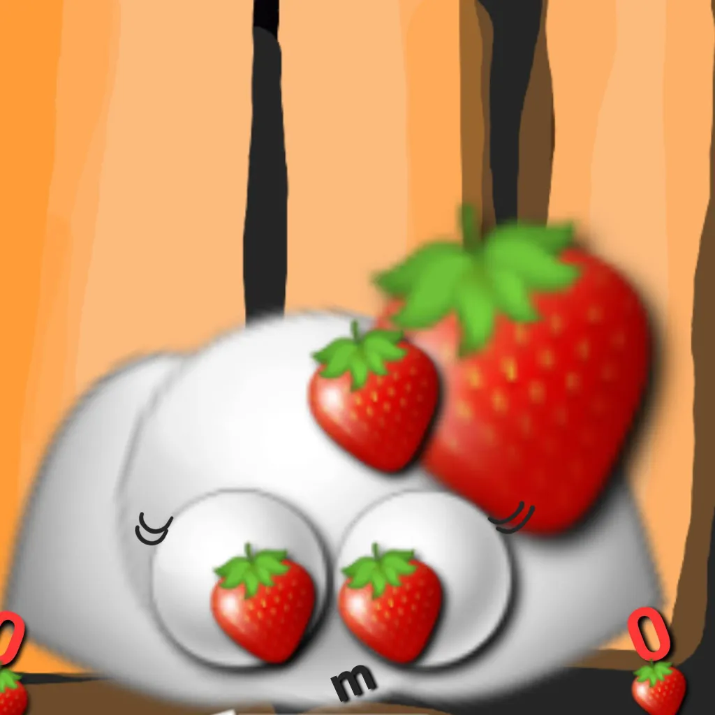 chat with ai character: strawberry cat