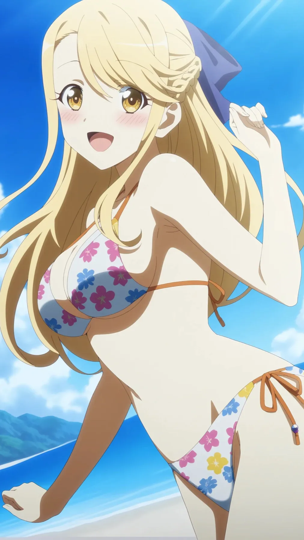 ai character: Marianne  background