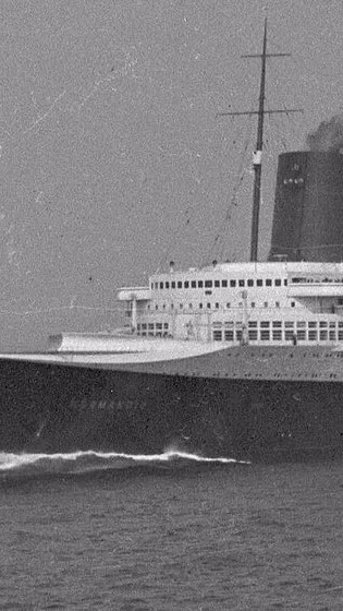 ai character: SS Normandie  background