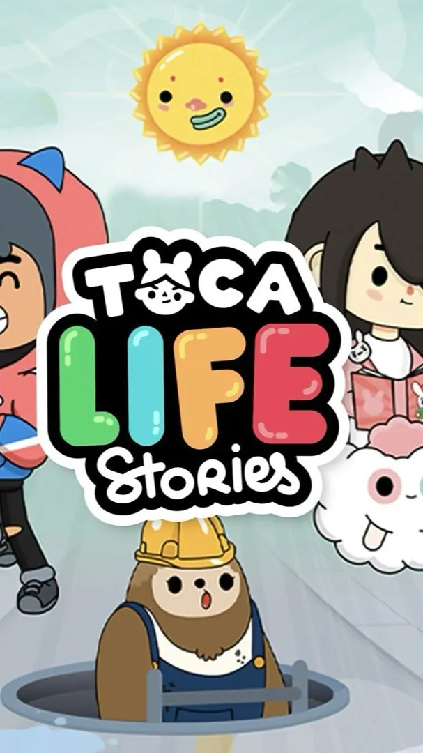 ai character: Toca life  background