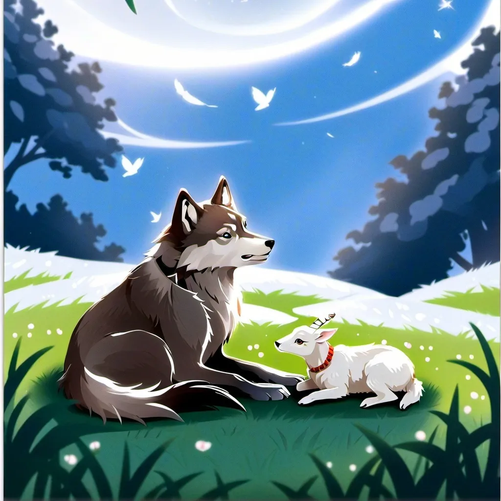 chat with ai character: wolf heaven 