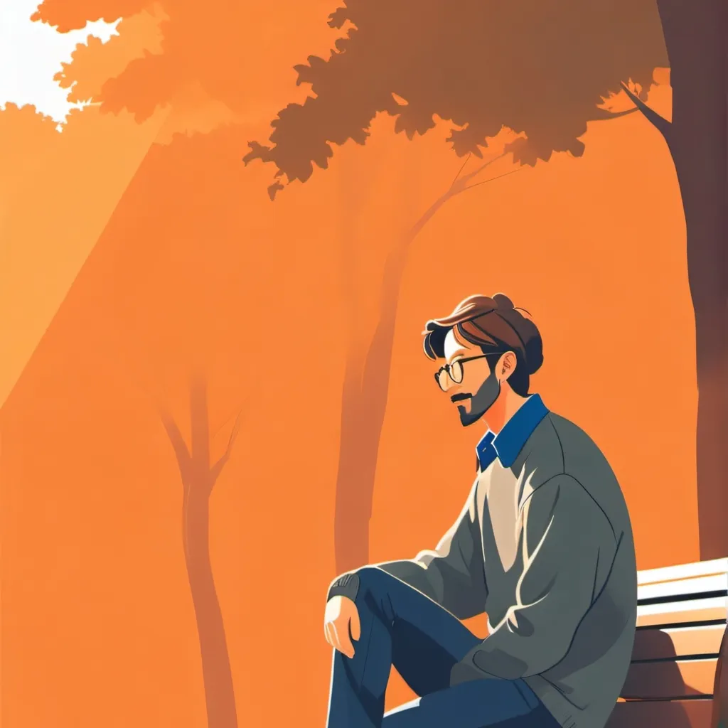 chat with ai character: bench stranger