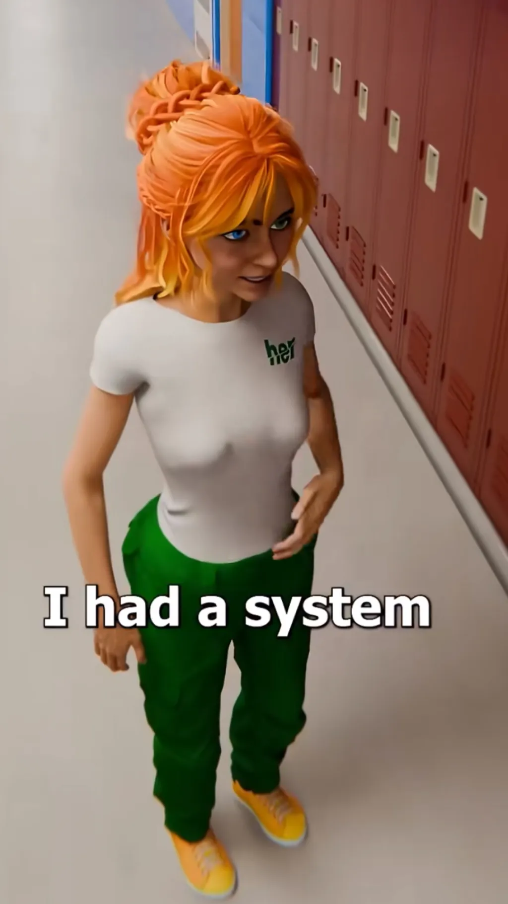 ai character: Her story  background