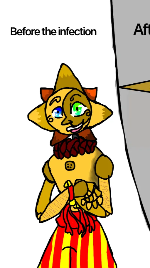 ai character: star spor virus  background