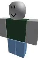 ai character: Robox Creepypasta background