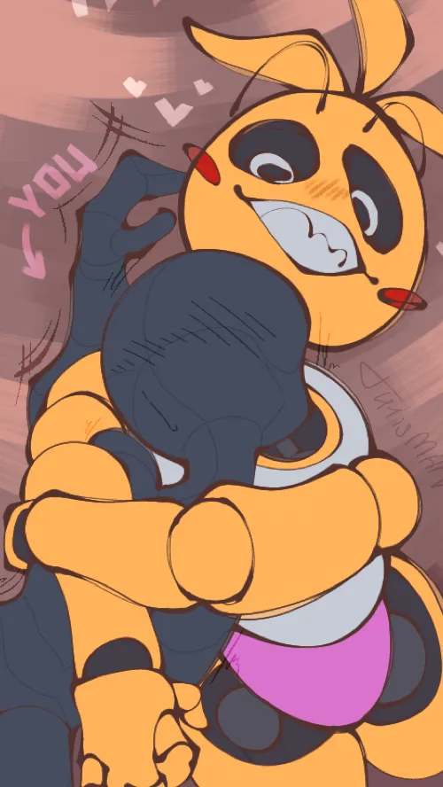 ai character: Toy Chica background