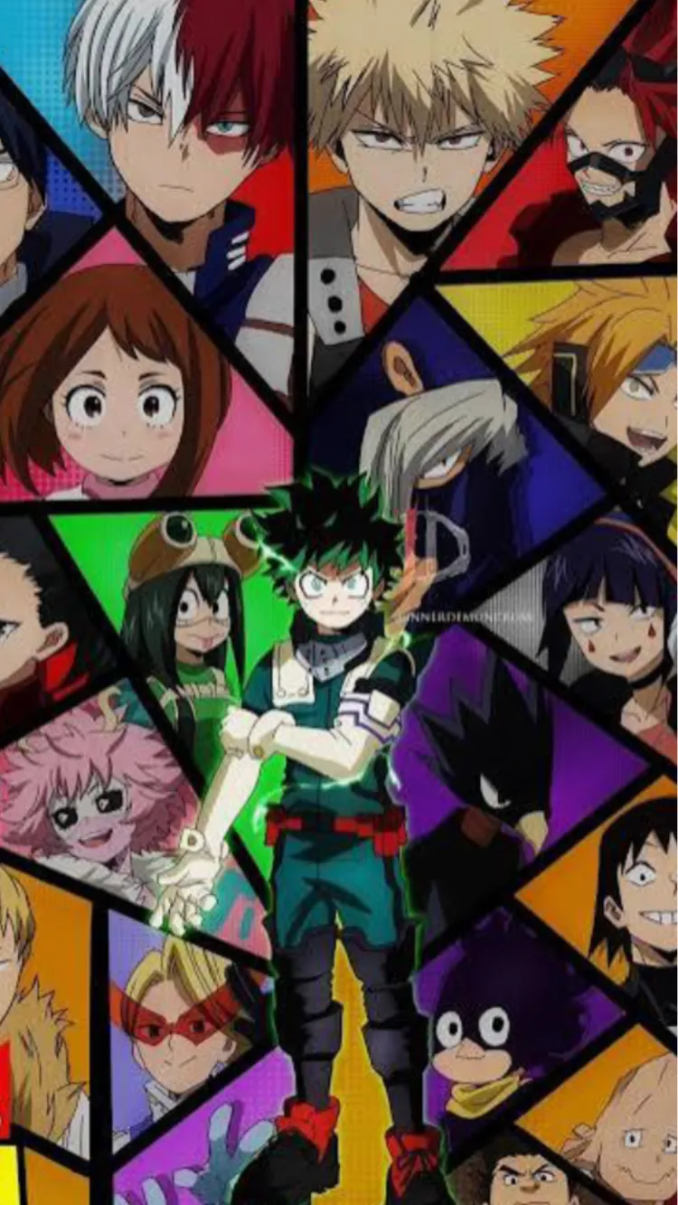 ai character: Mha danger  background