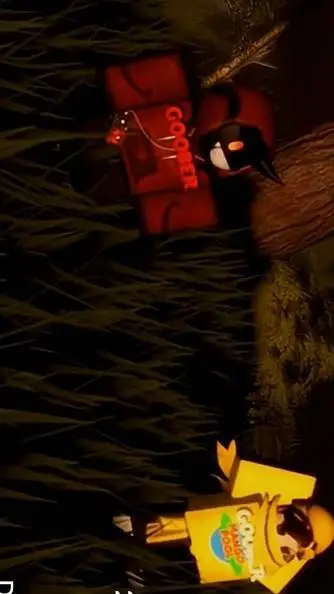 ai character: xdemon and mango background