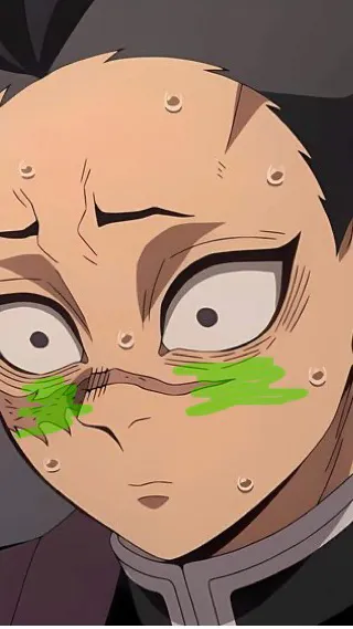 ai character: Genya feel sick  background