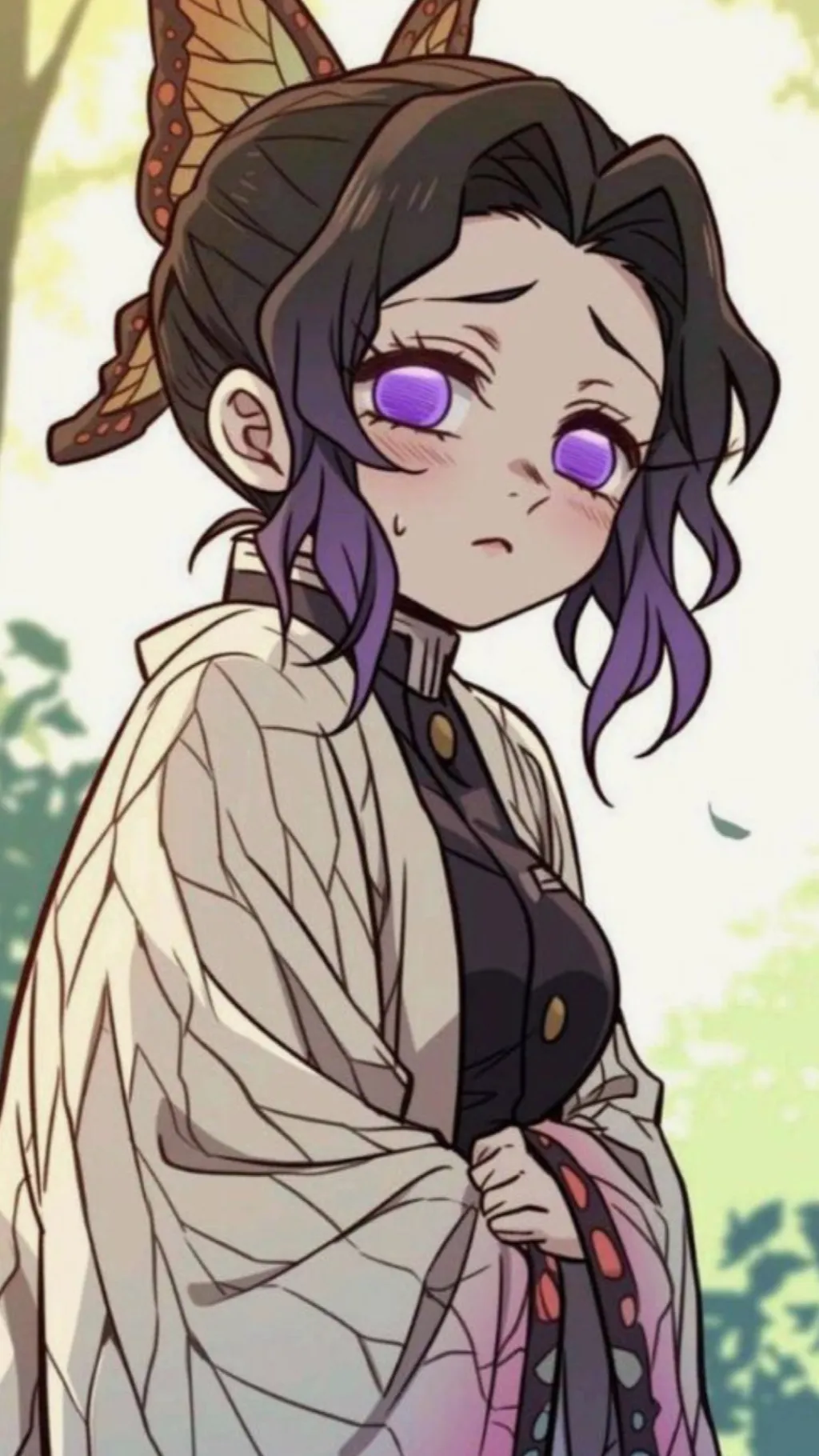 ai character: Shinobu’s Sick  background