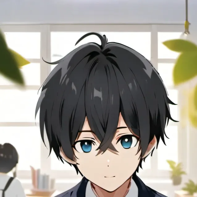 chat with ai character: new student 