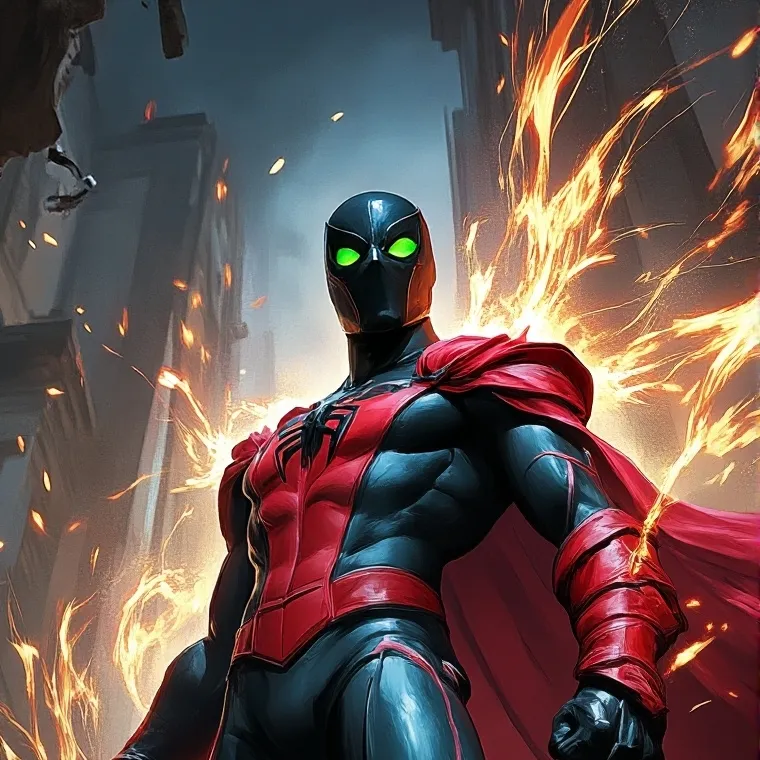 chat with ai character: spawn × mha