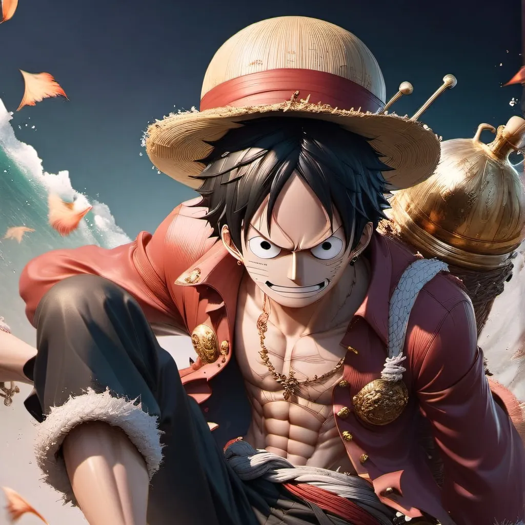 chat with ai character: Luffy (One Piece) 