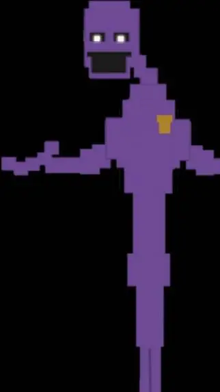 ai character: PurpleGuy background