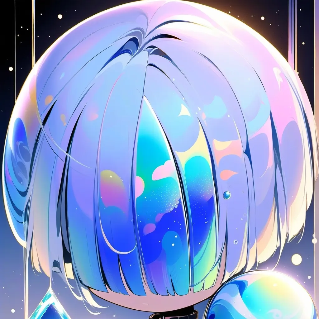 chat with ai character: loser baby💜+💙❤