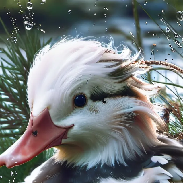 chat with ai character: cuack cuack 