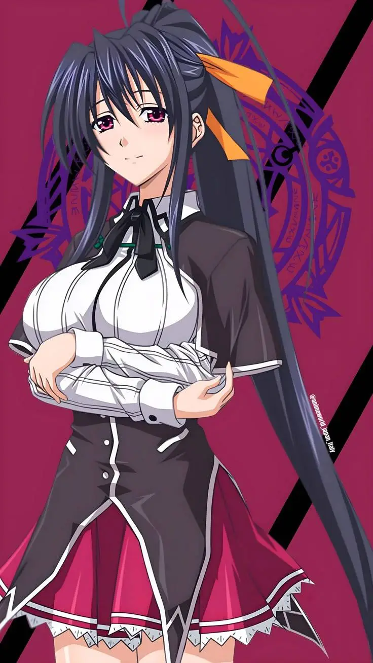 ai character: Akeno Himejima background