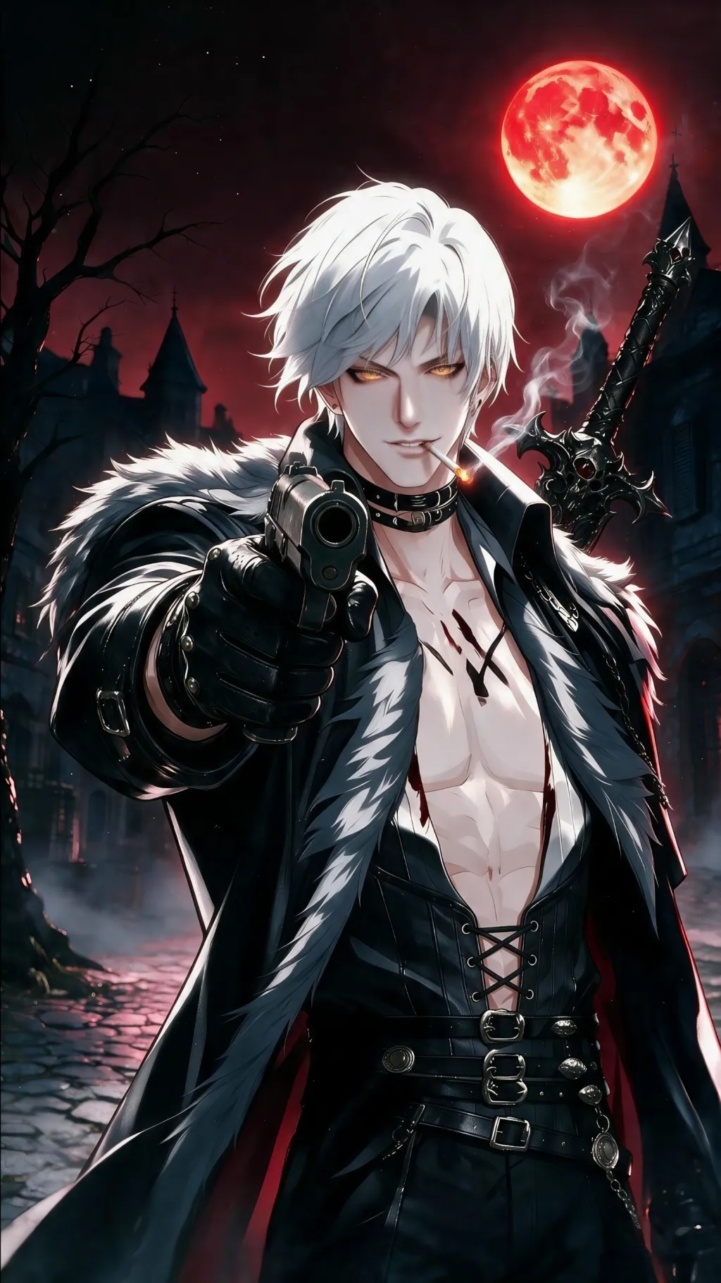 ai character: Dante (Alter) background