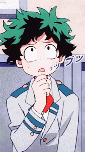 ai character: Izuku Midoriya  background