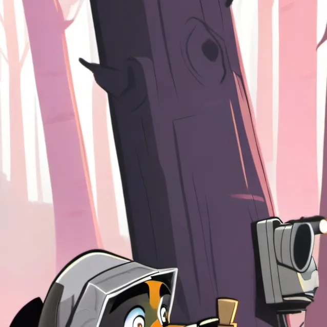 chat with ai character: a cartoon fox