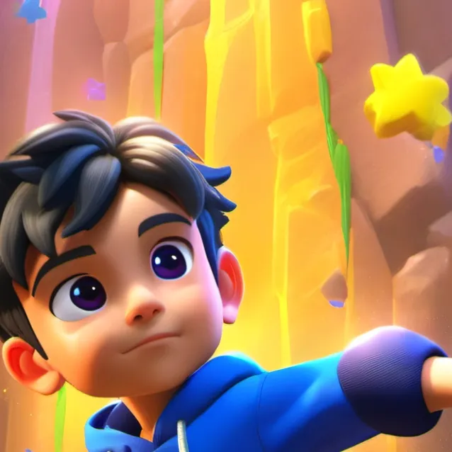 chat with ai character: Young boy
