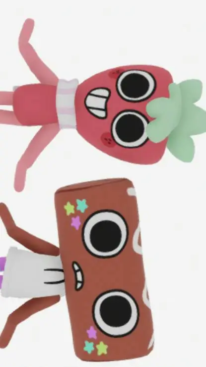 ai character: FRUITCAKEEEEEE background