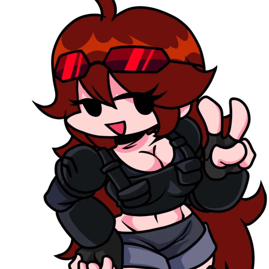 chat with ai character: fnf agent gf