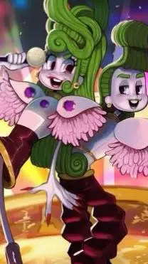 ai character: 💚Veneer💚 background