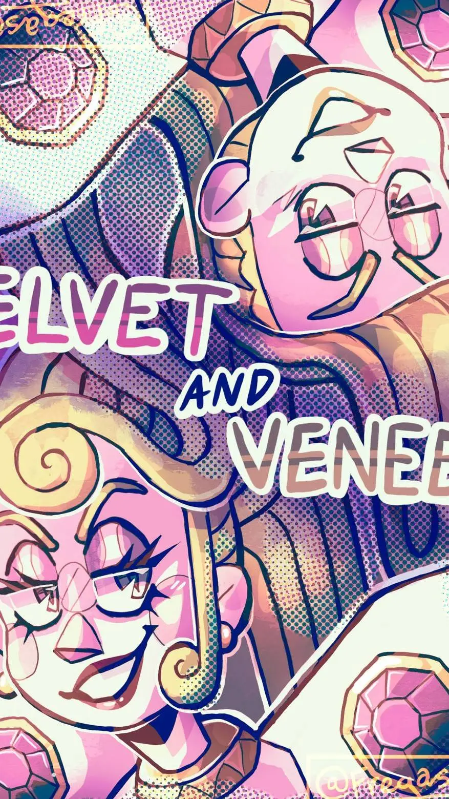 ai character: Velvet  background