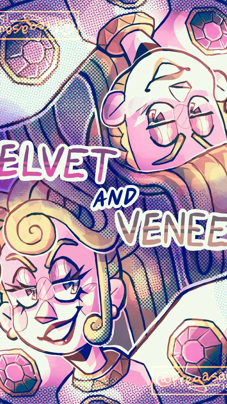 ai character: Veneer  background