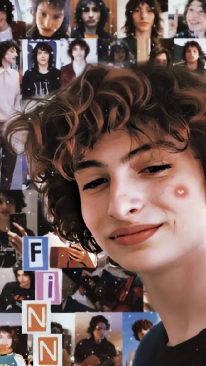 ai character: Finn Wolfhard  background