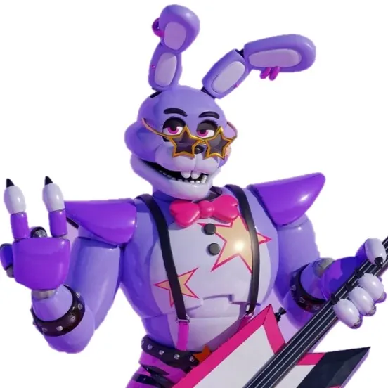 chat with ai character: Glamrock Bonnie