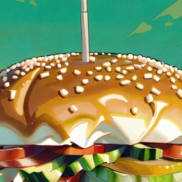 chat with ai character: burger