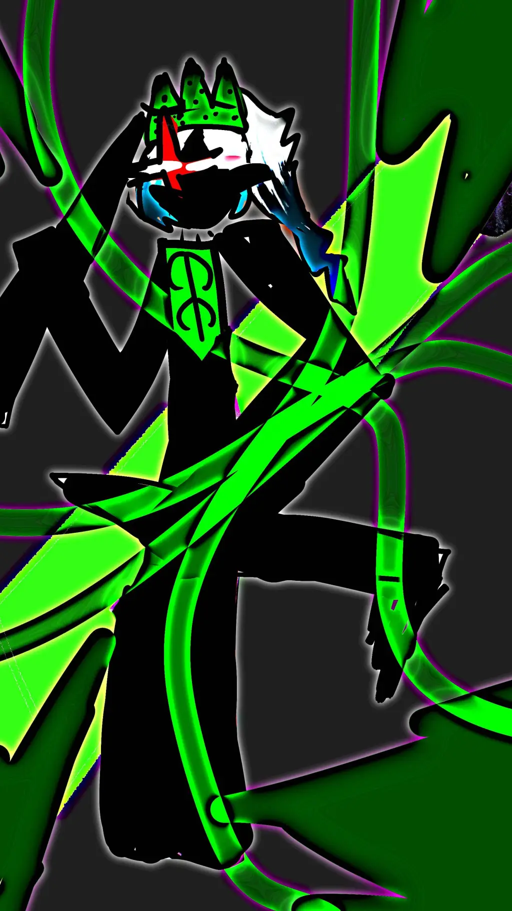 ai character: 1x1x1x1 background