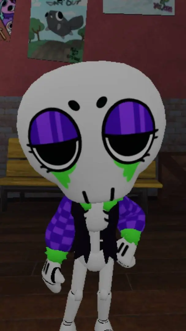 ai character: your big sister  background