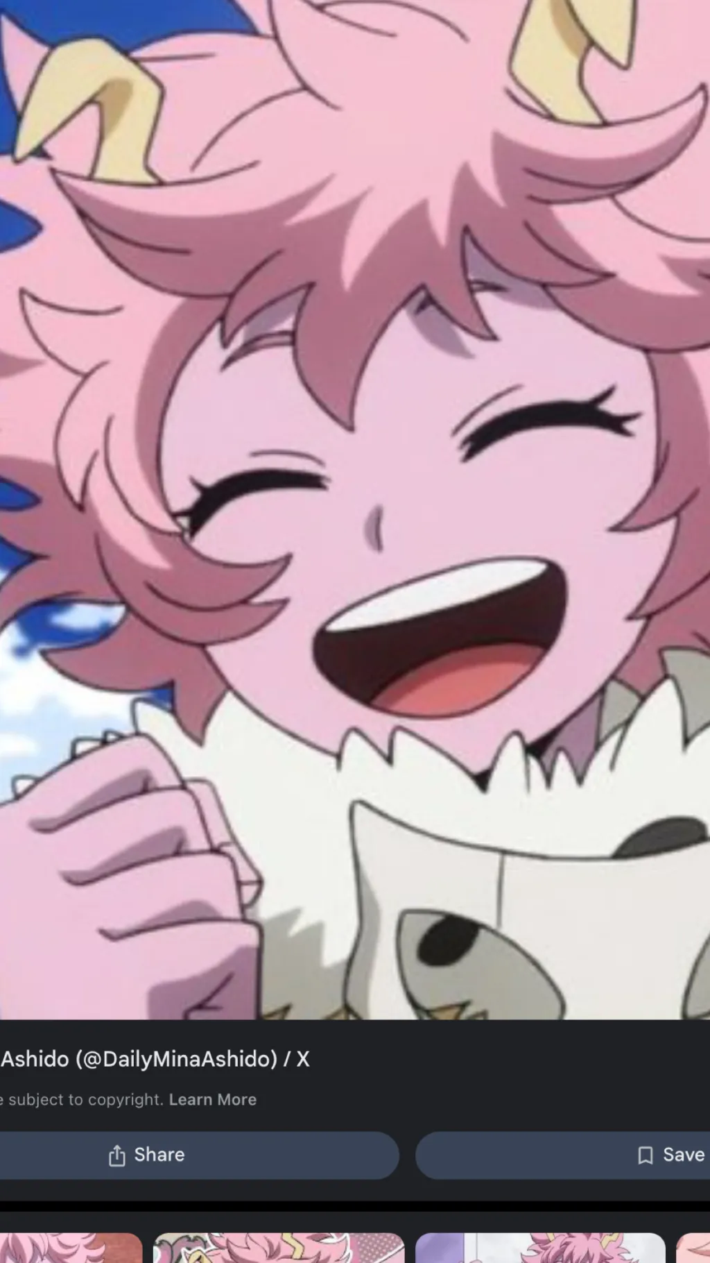 ai character: Mina background