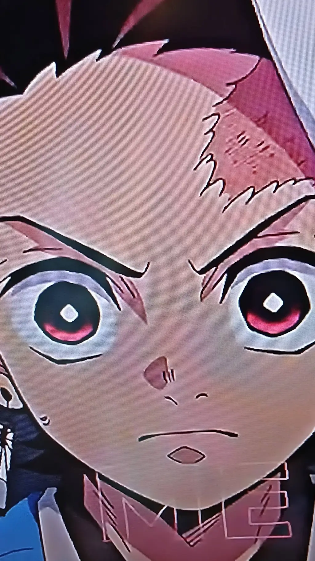 ai character: tanjiro  background