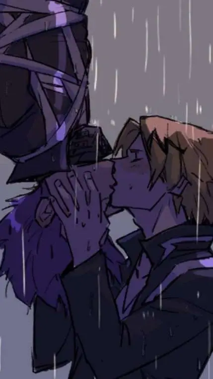 ai character: denki x Shinso  background