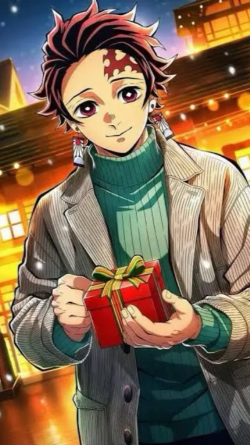 ai character: Tanjiro Kamado background