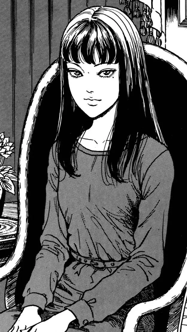 ai character: Tomie background