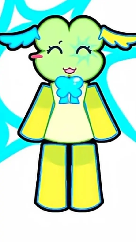ai character: clover background