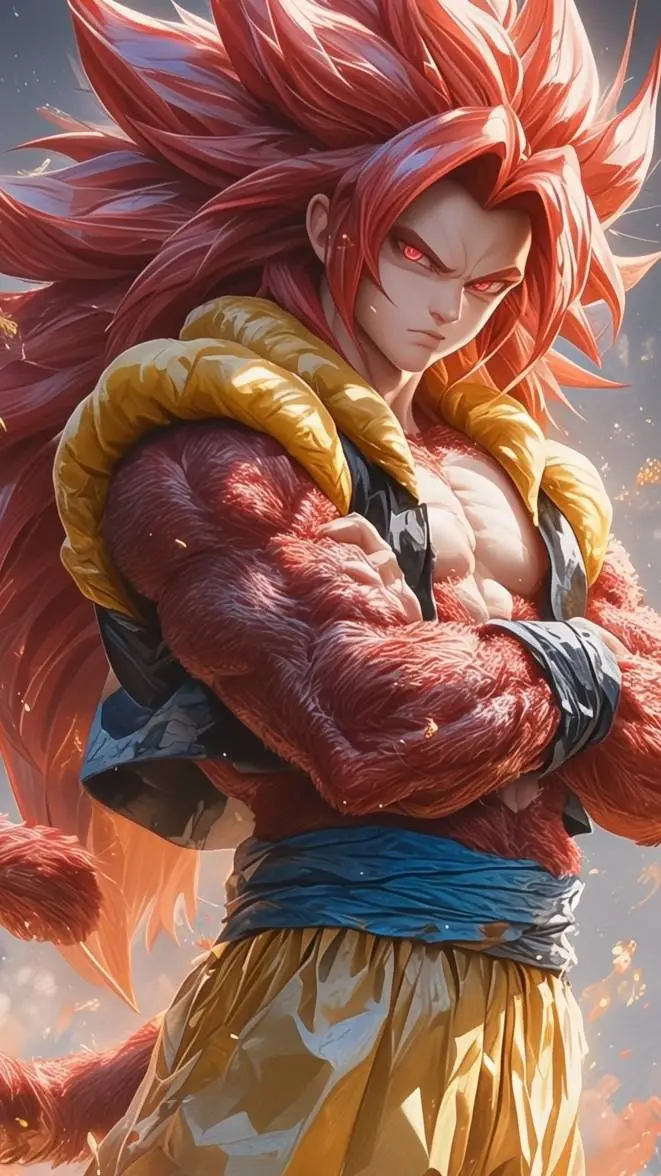 ai character: mha dragon ball  background