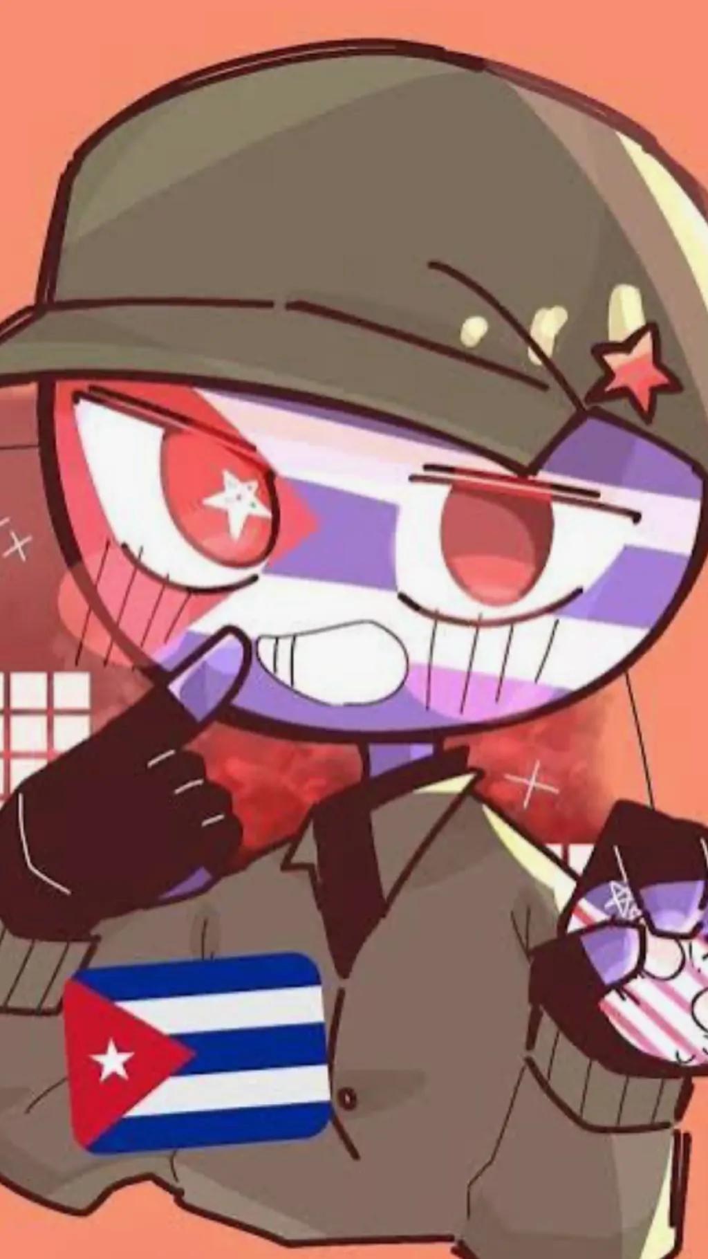 ai character: CUBA  background