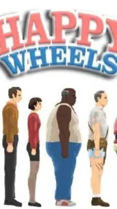 ai character: Happy wheels background