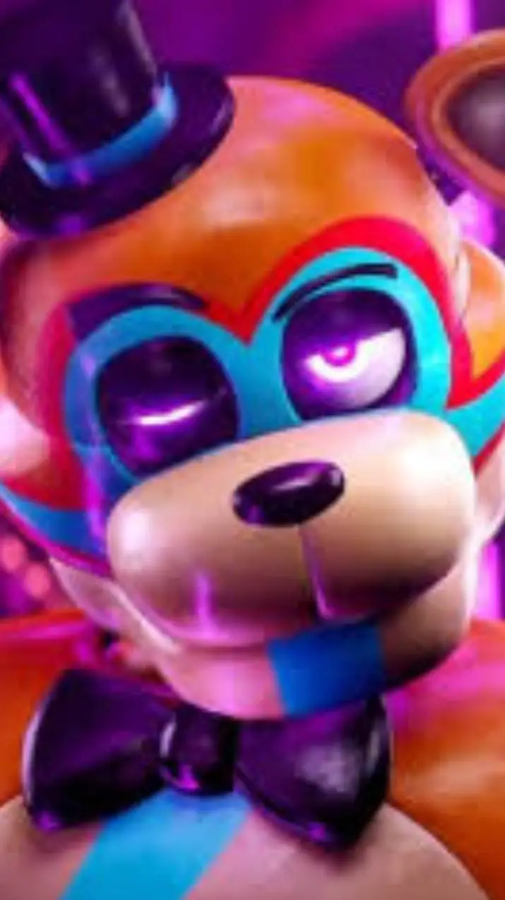 ai character: Glamrock freddy background