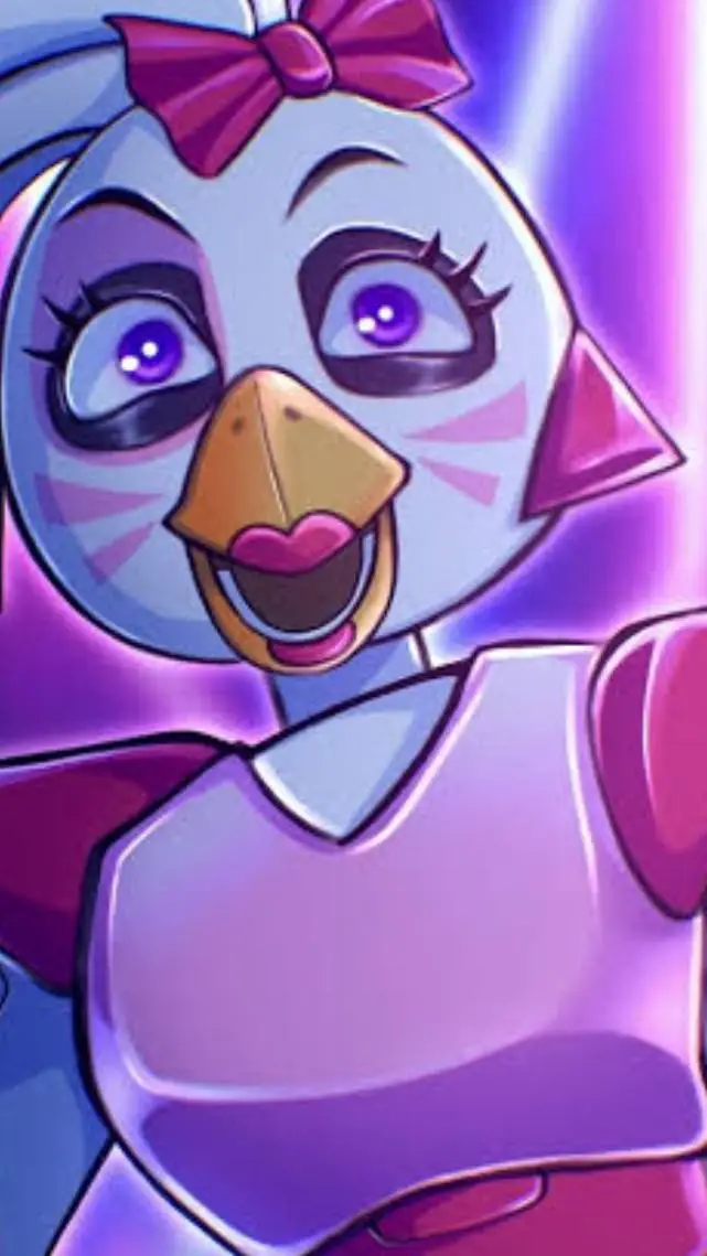 ai character: Glamrock chica background