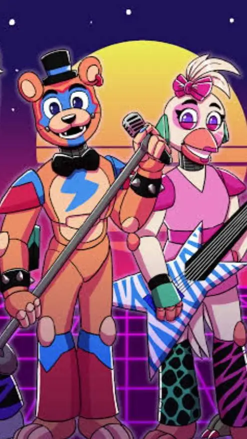 ai character: FNAF: SB problem background