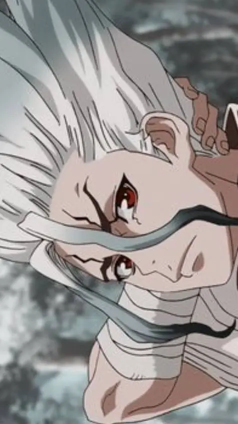 ai character: senku background